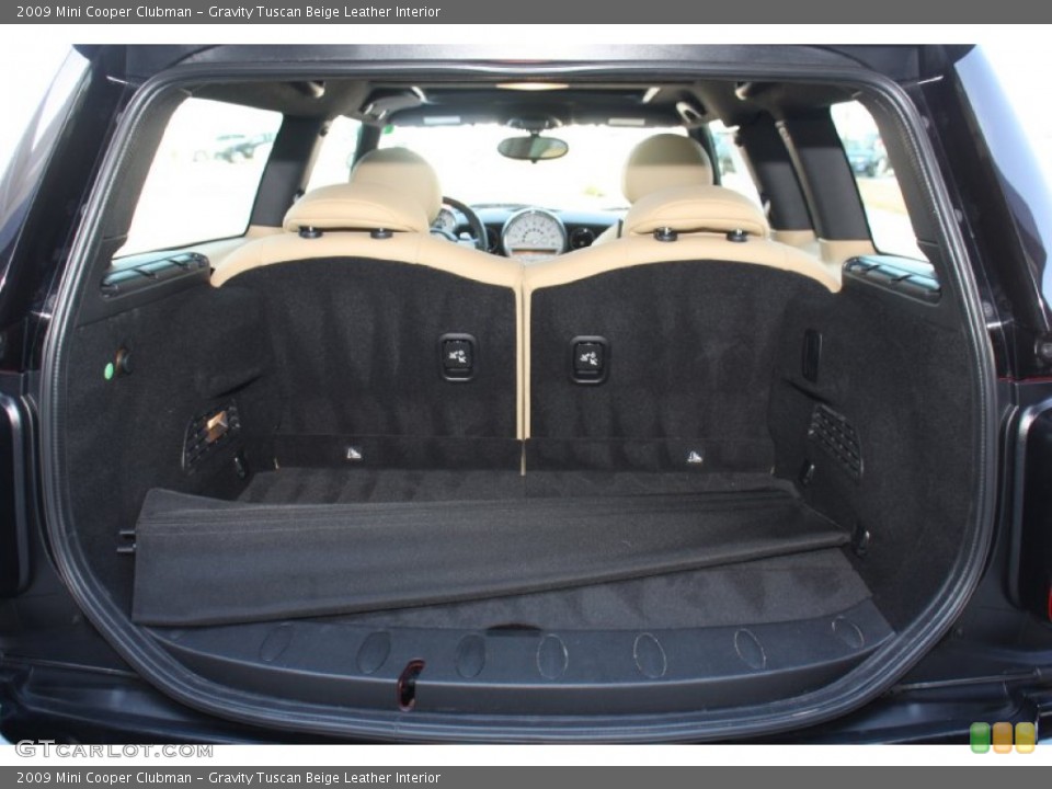 Gravity Tuscan Beige Leather Interior Trunk for the 2009 Mini Cooper Clubman #78004115