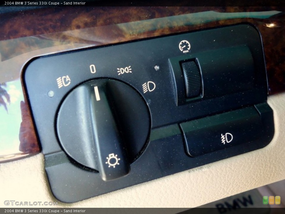 Sand Interior Controls for the 2004 BMW 3 Series 330i Coupe #78004538