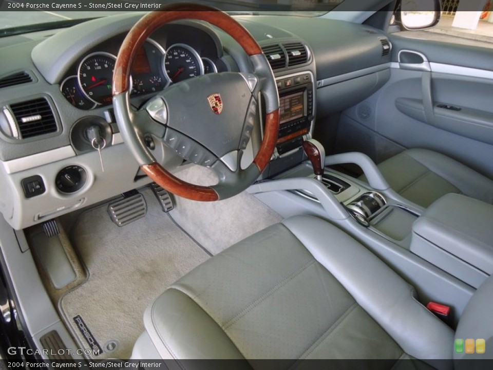 Stone/Steel Grey Interior Prime Interior for the 2004 Porsche Cayenne S #78005000