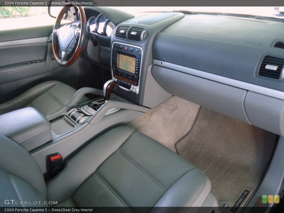 Stone/Steel Grey Interior Dashboard for the 2004 Porsche Cayenne S #78005207