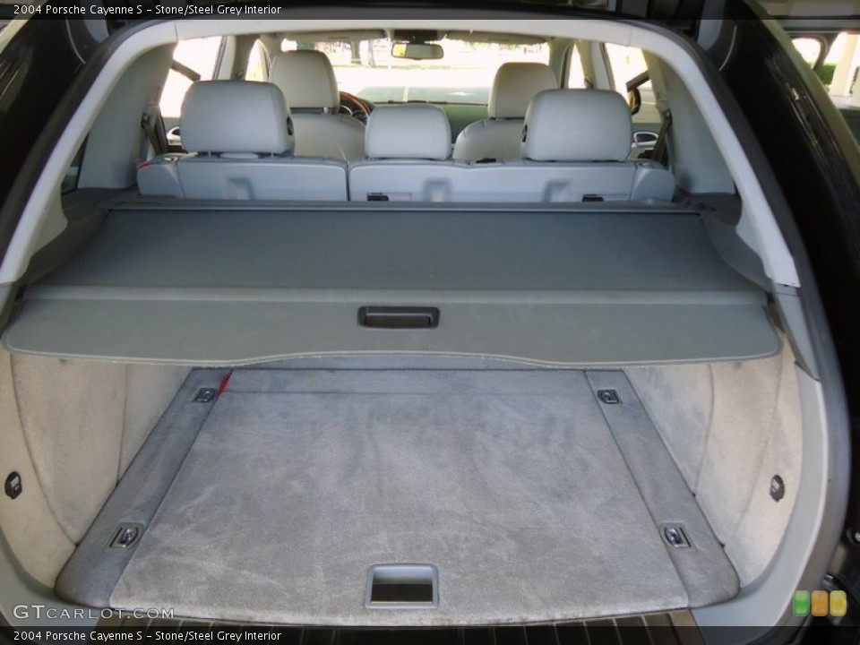 Stone/Steel Grey Interior Trunk for the 2004 Porsche Cayenne S #78006055
