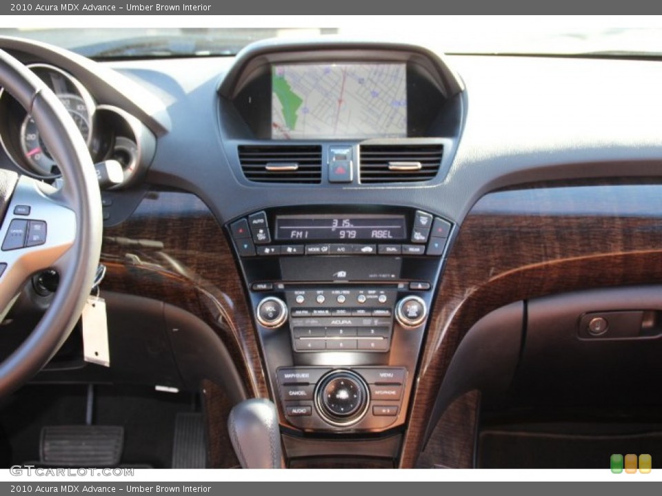 Umber Brown Interior Controls for the 2010 Acura MDX Advance #78007450