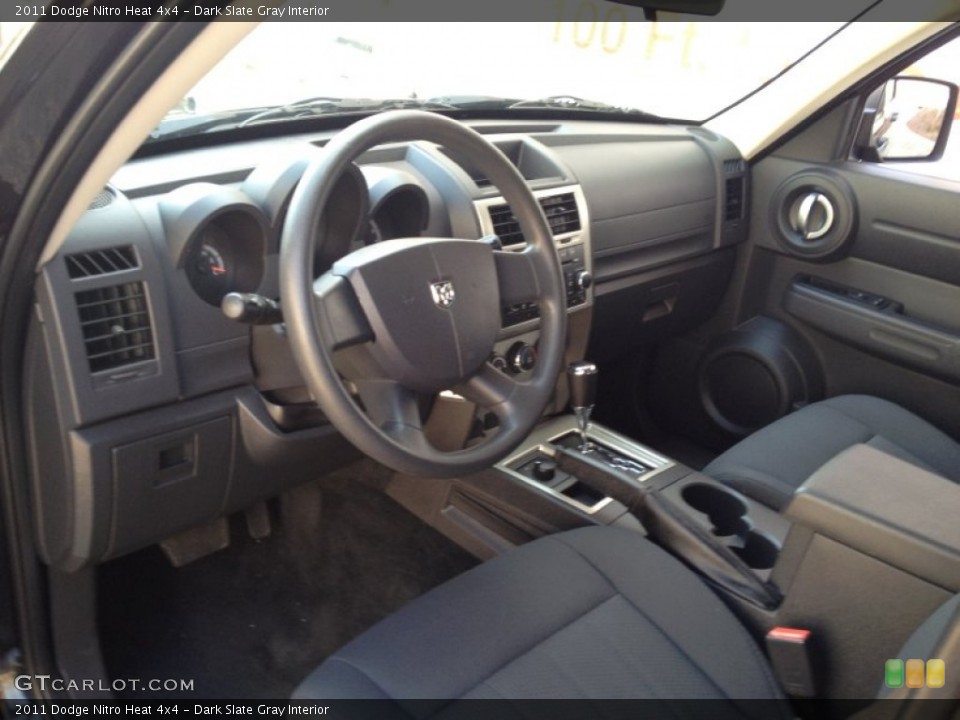 Dark Slate Gray Interior Prime Interior for the 2011 Dodge Nitro Heat 4x4 #78007745