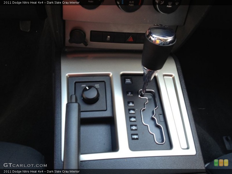 Dark Slate Gray Interior Transmission for the 2011 Dodge Nitro Heat 4x4 #78007826