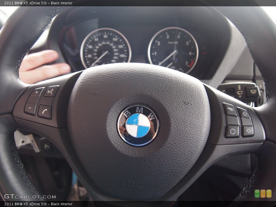 Black Interior Controls for the 2011 BMW X5 xDrive 50i #78008099