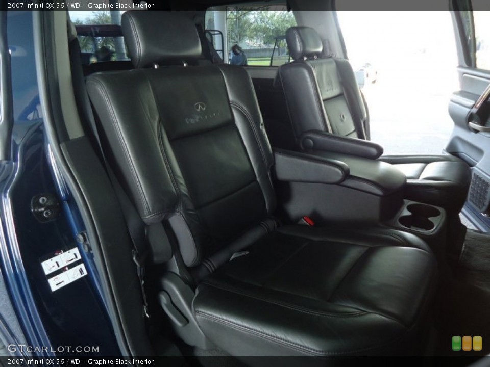Graphite Black 2007 Infiniti QX Interiors