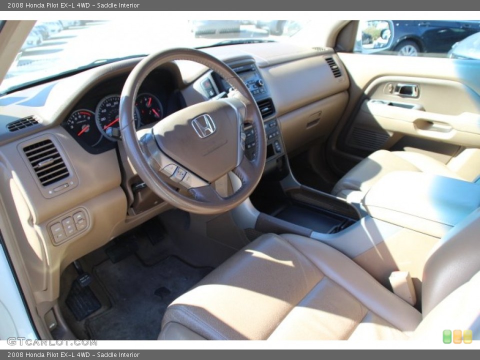 Saddle Interior Photo for the 2008 Honda Pilot EX-L 4WD #78010554