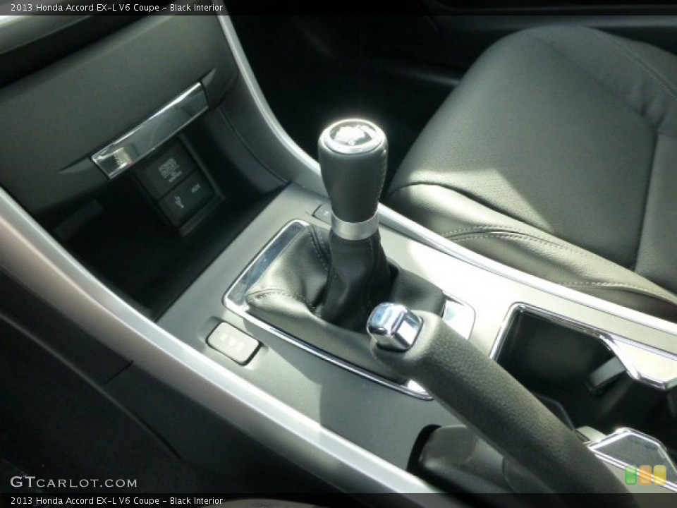 Black Interior Transmission for the 2013 Honda Accord EX-L V6 Coupe #78011534