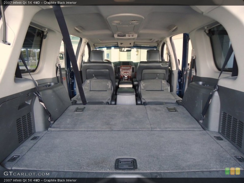 Graphite Black Interior Trunk for the 2007 Infiniti QX 56 4WD #78011535