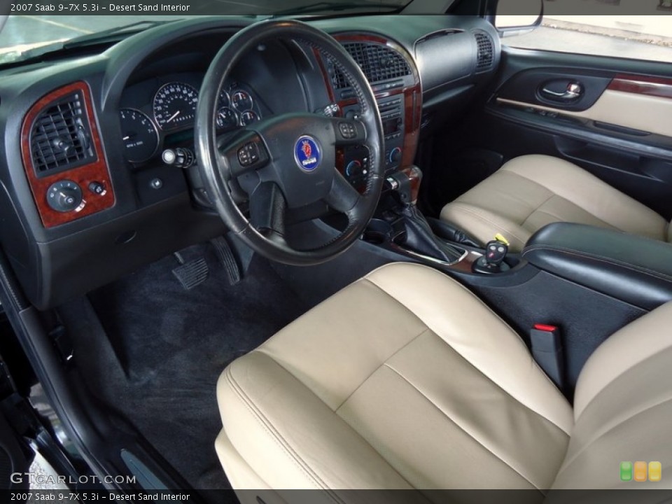 Desert Sand 2007 Saab 9-7X Interiors