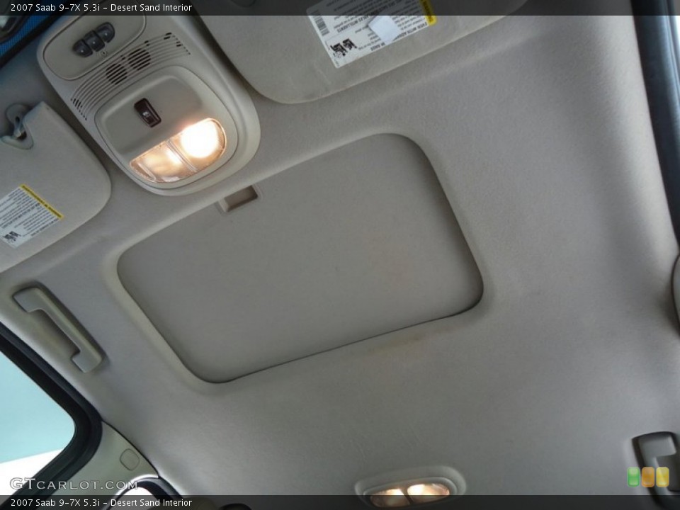 Desert Sand Interior Sunroof for the 2007 Saab 9-7X 5.3i #78012290