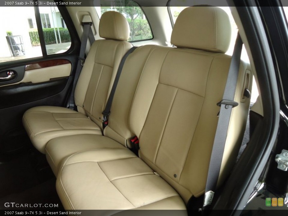 Desert Sand Interior Rear Seat for the 2007 Saab 9-7X 5.3i #78012435