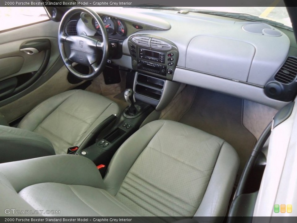 Graphite Grey Interior Photo for the 2000 Porsche Boxster  #78013178
