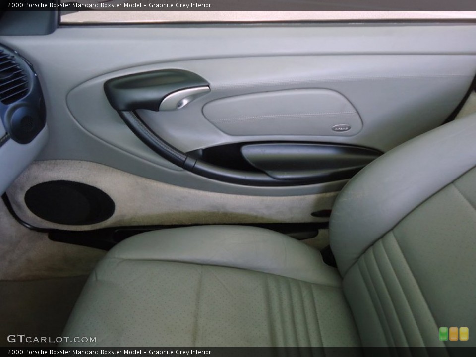 Graphite Grey Interior Door Panel for the 2000 Porsche Boxster  #78013241