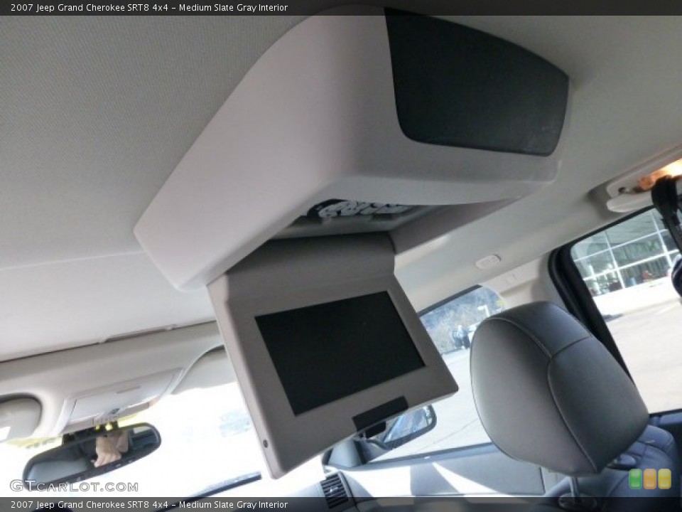 Medium Slate Gray Interior Entertainment System for the 2007 Jeep Grand Cherokee SRT8 4x4 #78014333