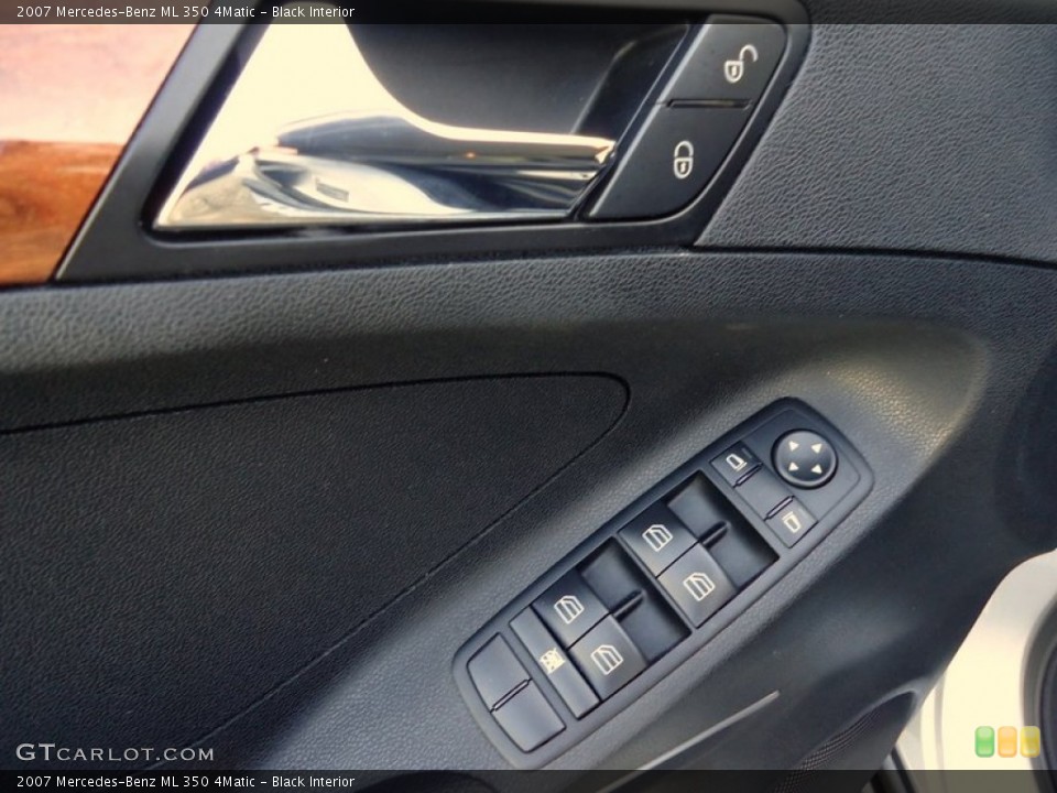 Black Interior Controls for the 2007 Mercedes-Benz ML 350 4Matic #78014789