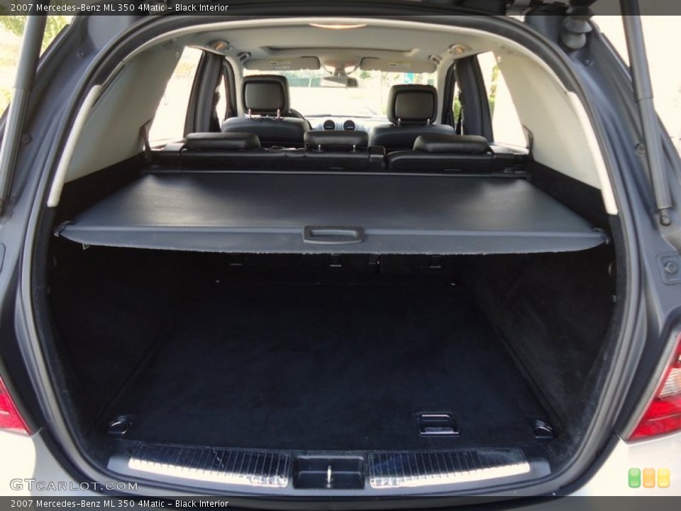 Black Interior Trunk for the 2007 Mercedes-Benz ML 350 4Matic #78014893