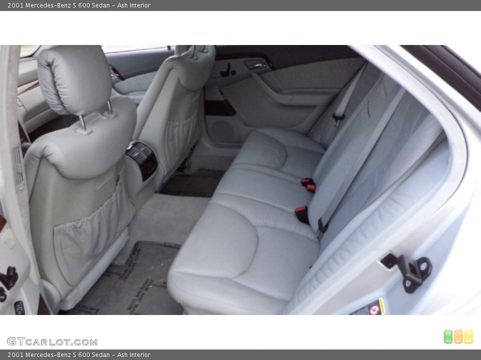 Ash Interior Rear Seat for the 2001 Mercedes-Benz S 600 Sedan #78015839