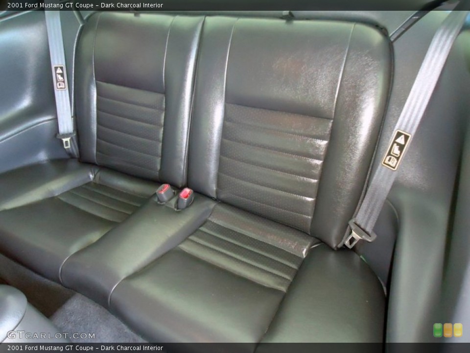 Dark Charcoal Interior Rear Seat for the 2001 Ford Mustang GT Coupe #78015951