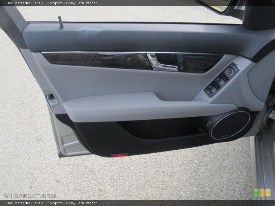 Grey/Black Interior Door Panel for the 2008 Mercedes-Benz C 350 Sport #78016616