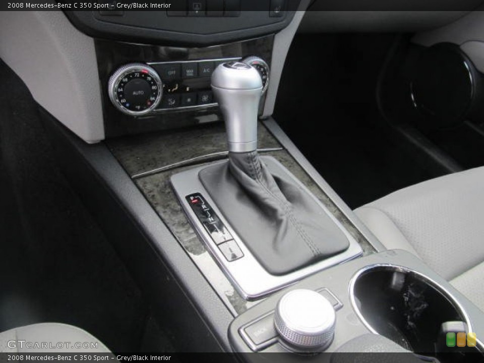 Grey/Black Interior Transmission for the 2008 Mercedes-Benz C 350 Sport #78016667