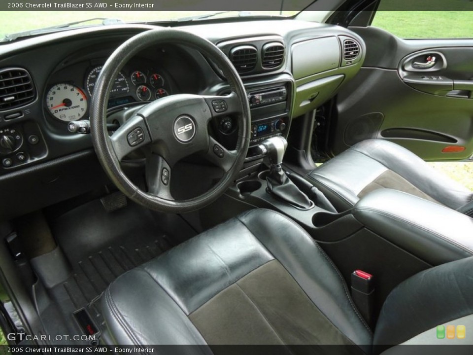 Ebony Interior Photo for the 2006 Chevrolet TrailBlazer SS AWD #78017198