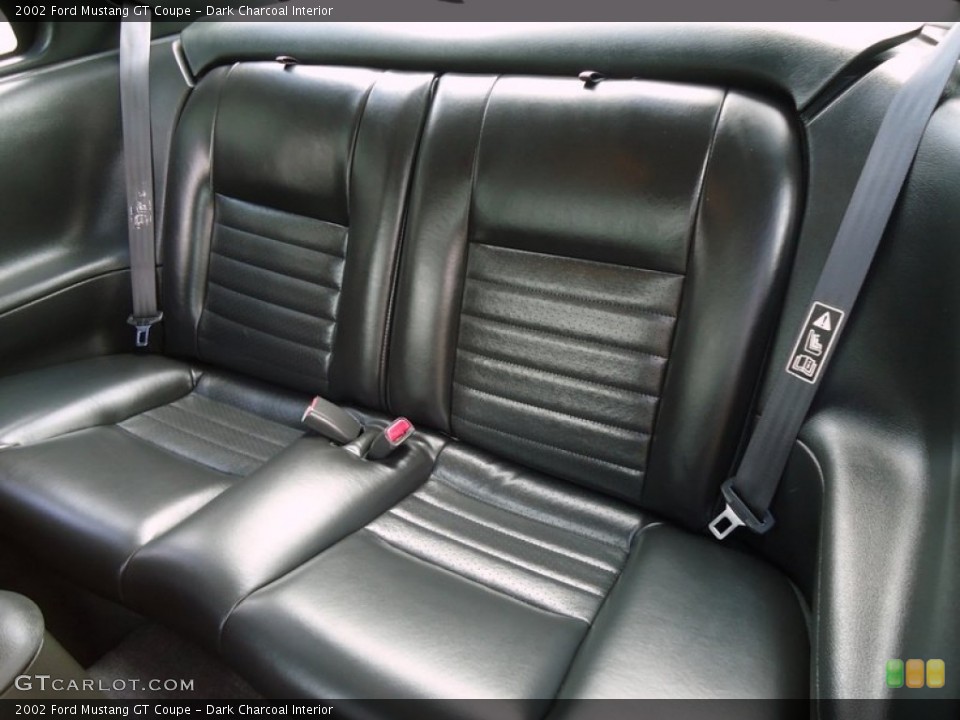 Dark Charcoal Interior Rear Seat for the 2002 Ford Mustang GT Coupe #78018647