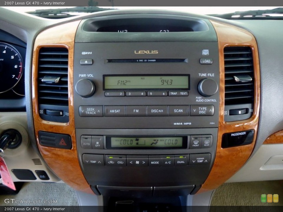 Ivory Interior Controls for the 2007 Lexus GX 470 #78018863