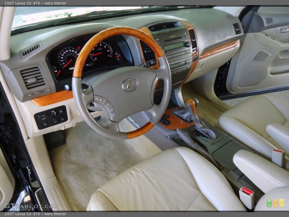 Ivory Interior Photo for the 2007 Lexus GX 470 #78018920