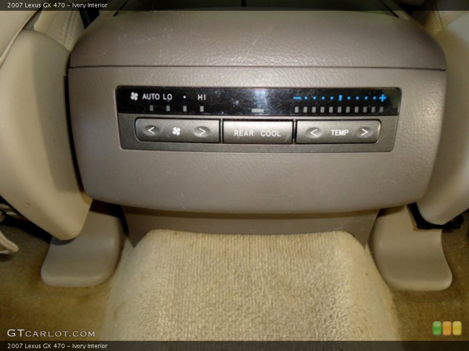 Ivory Interior Controls for the 2007 Lexus GX 470 #78019043