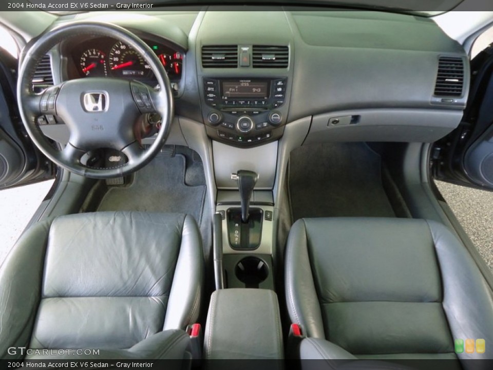 Gray Interior Photo for the 2004 Honda Accord EX V6 Sedan #78019775