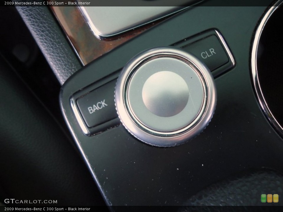 Black Interior Controls for the 2009 Mercedes-Benz C 300 Sport #78020395