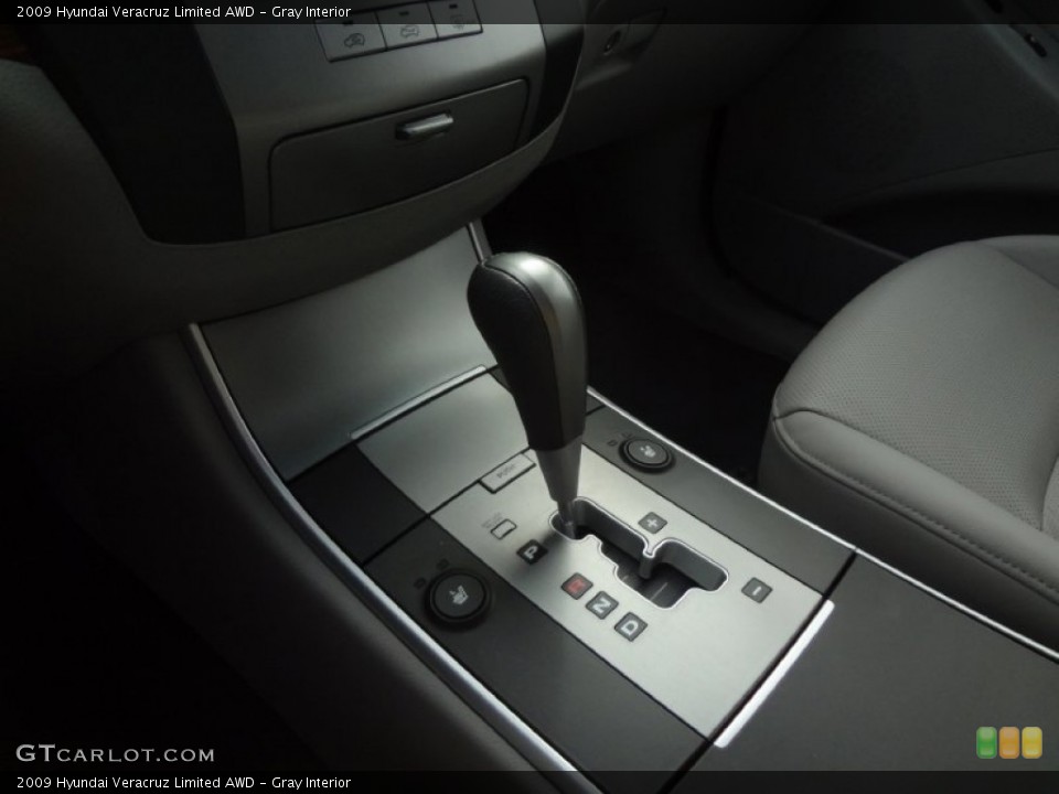 Gray Interior Transmission for the 2009 Hyundai Veracruz Limited AWD #78021153