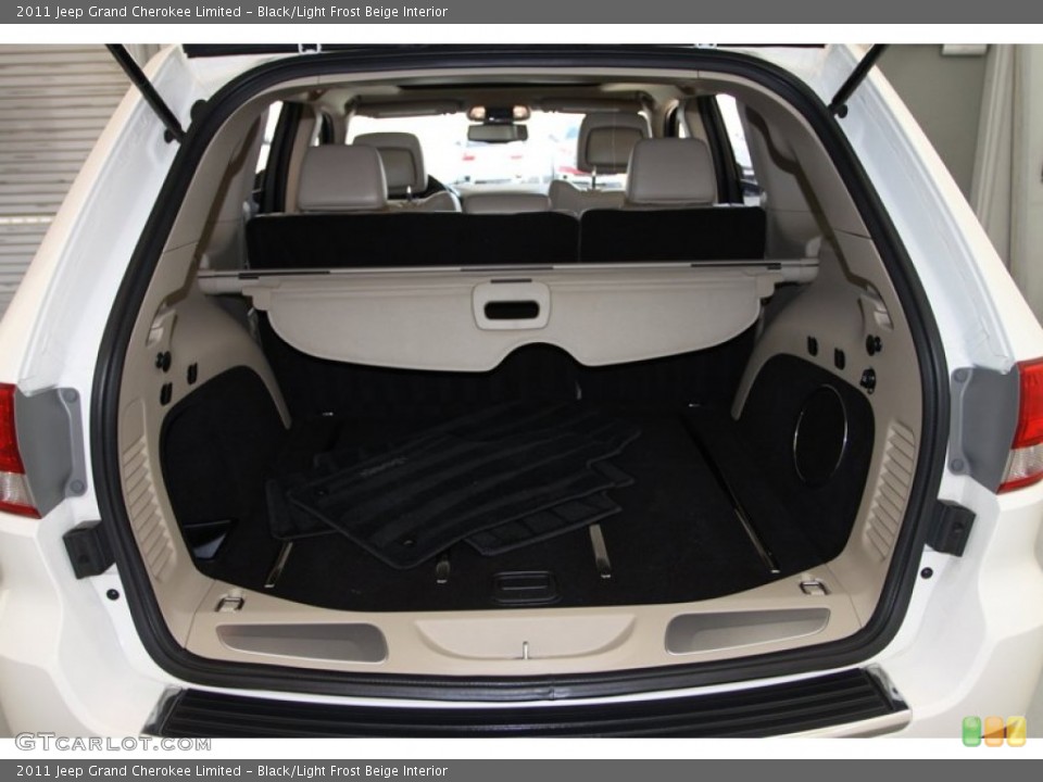 Black/Light Frost Beige Interior Trunk for the 2011 Jeep Grand Cherokee Limited #78024615