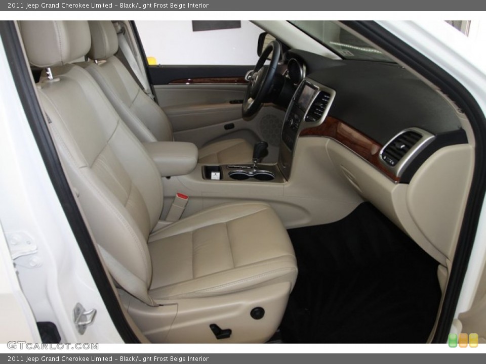 Black/Light Frost Beige Interior Front Seat for the 2011 Jeep Grand Cherokee Limited #78024761