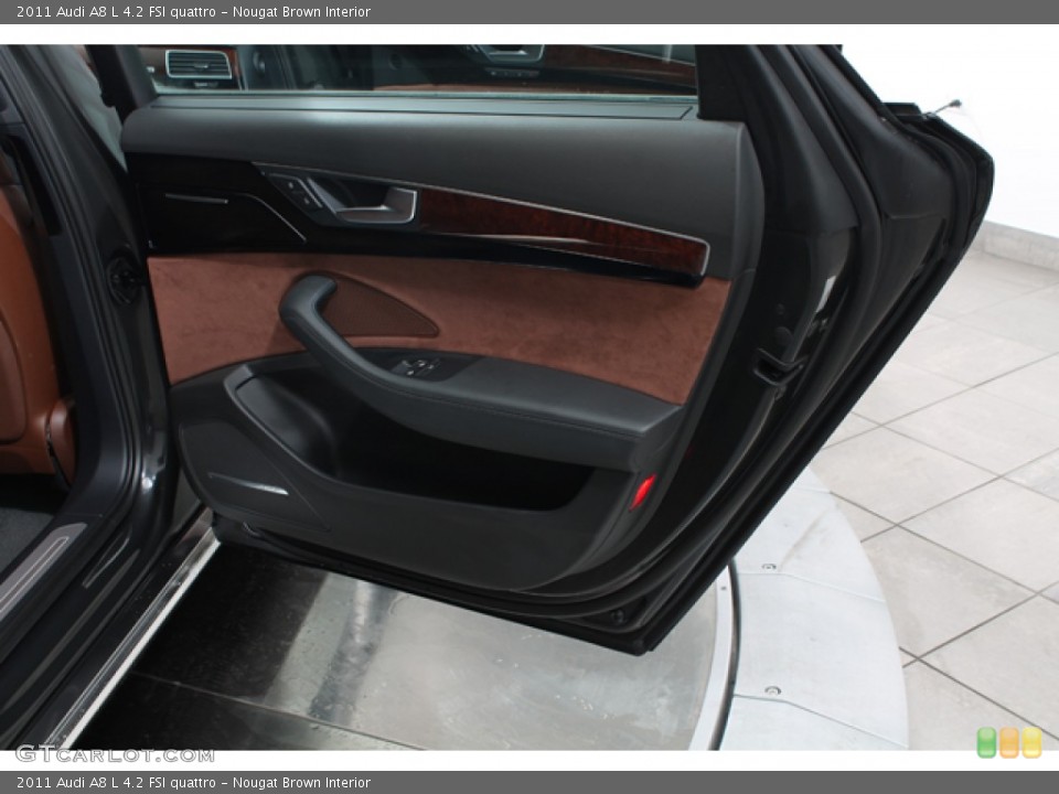 Nougat Brown Interior Door Panel for the 2011 Audi A8 L 4.2 FSI quattro #78025116