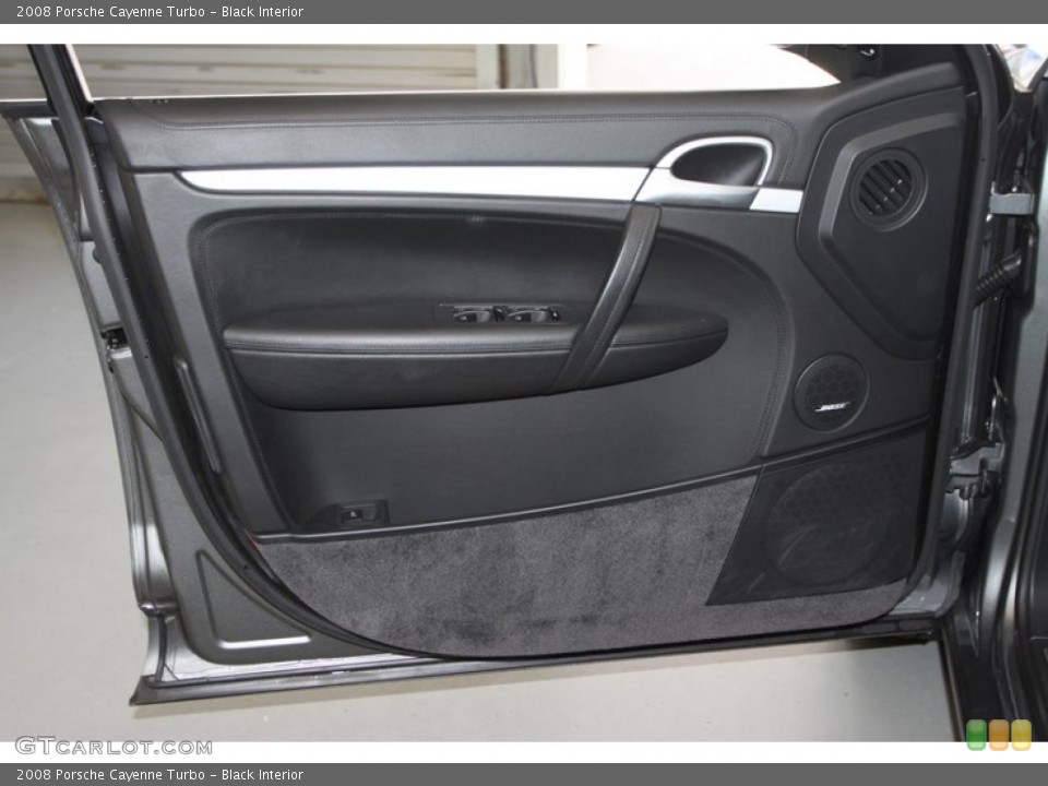 Black Interior Door Panel for the 2008 Porsche Cayenne Turbo #78025235