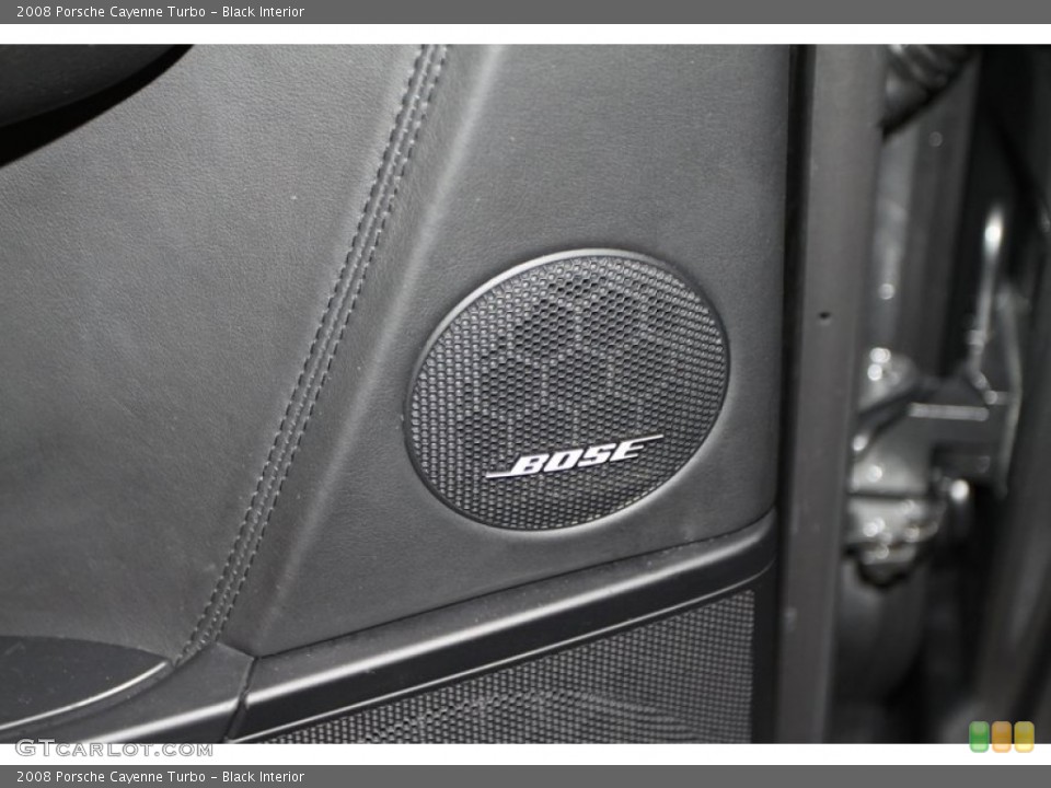 Black Interior Audio System for the 2008 Porsche Cayenne Turbo #78025365