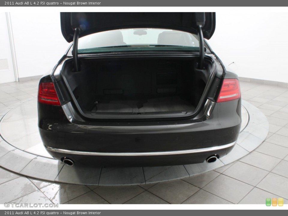 Nougat Brown Interior Trunk for the 2011 Audi A8 L 4.2 FSI quattro #78025398