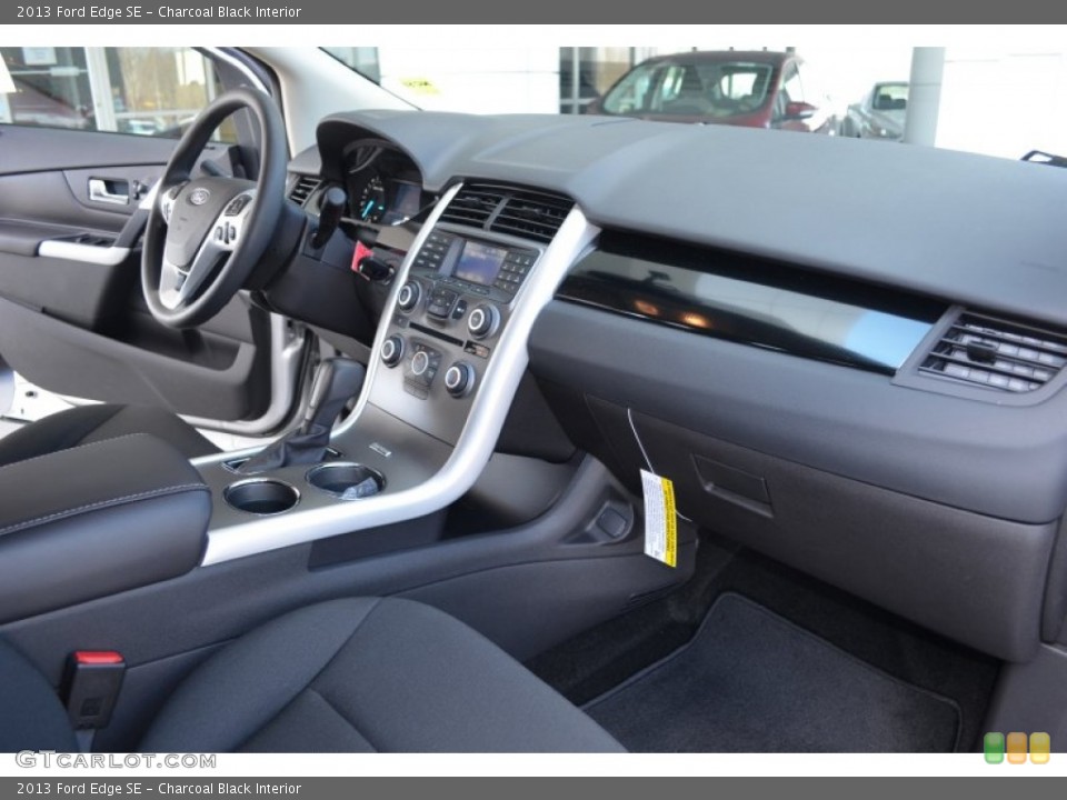 Charcoal Black Interior Dashboard for the 2013 Ford Edge SE #78025785
