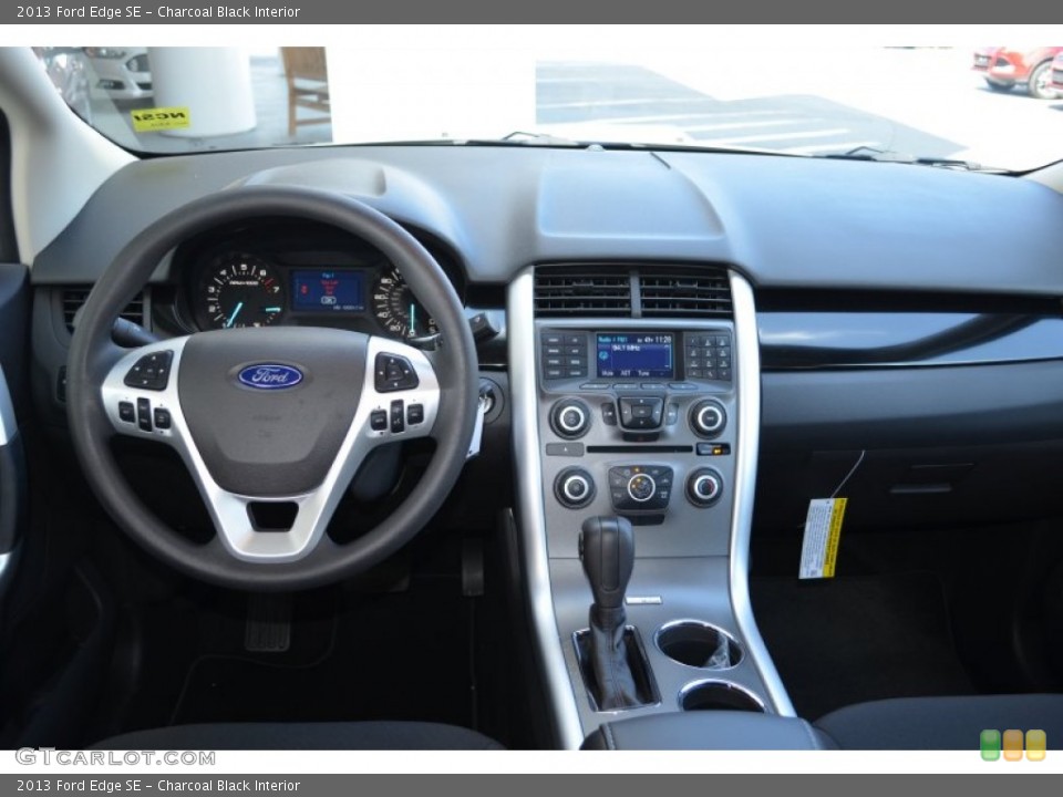 Charcoal Black Interior Dashboard for the 2013 Ford Edge SE #78025860