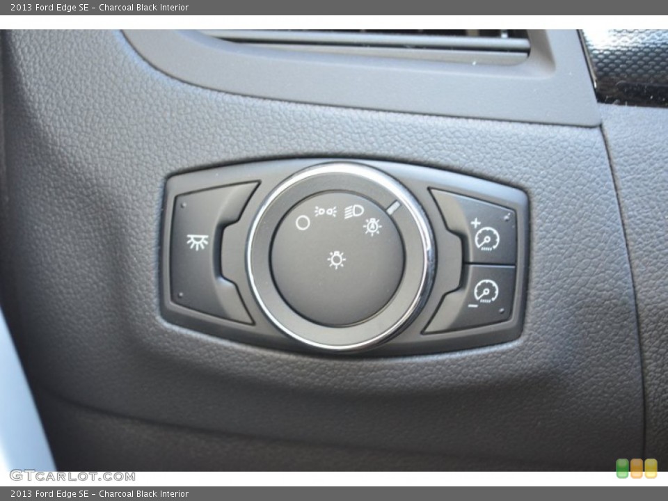 Charcoal Black Interior Controls for the 2013 Ford Edge SE #78025884