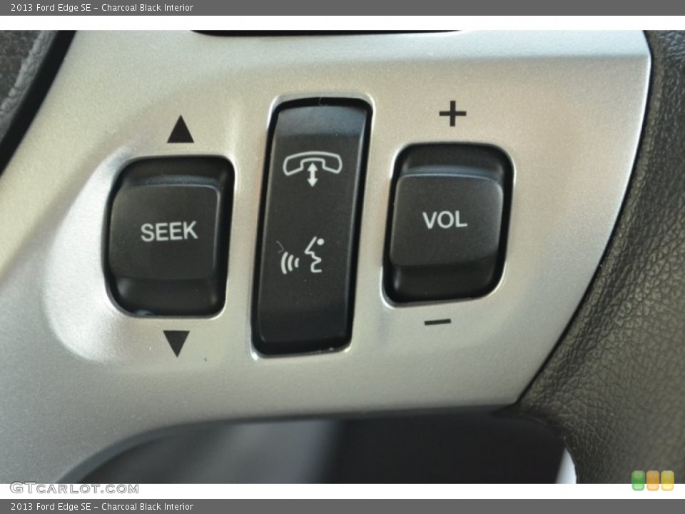 Charcoal Black Interior Controls for the 2013 Ford Edge SE #78025960