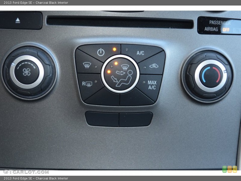Charcoal Black Interior Controls for the 2013 Ford Edge SE #78025980