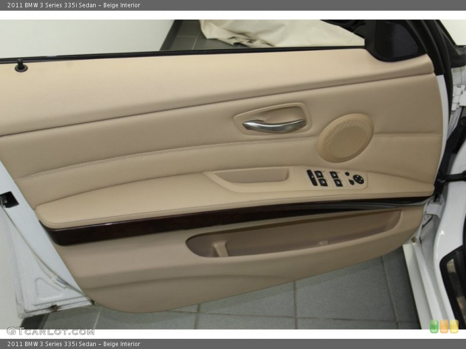 Beige Interior Door Panel for the 2011 BMW 3 Series 335i Sedan #78026247