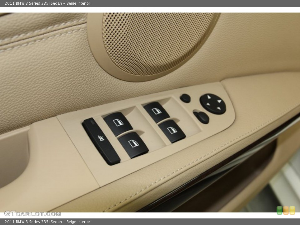 Beige Interior Controls for the 2011 BMW 3 Series 335i Sedan #78026263