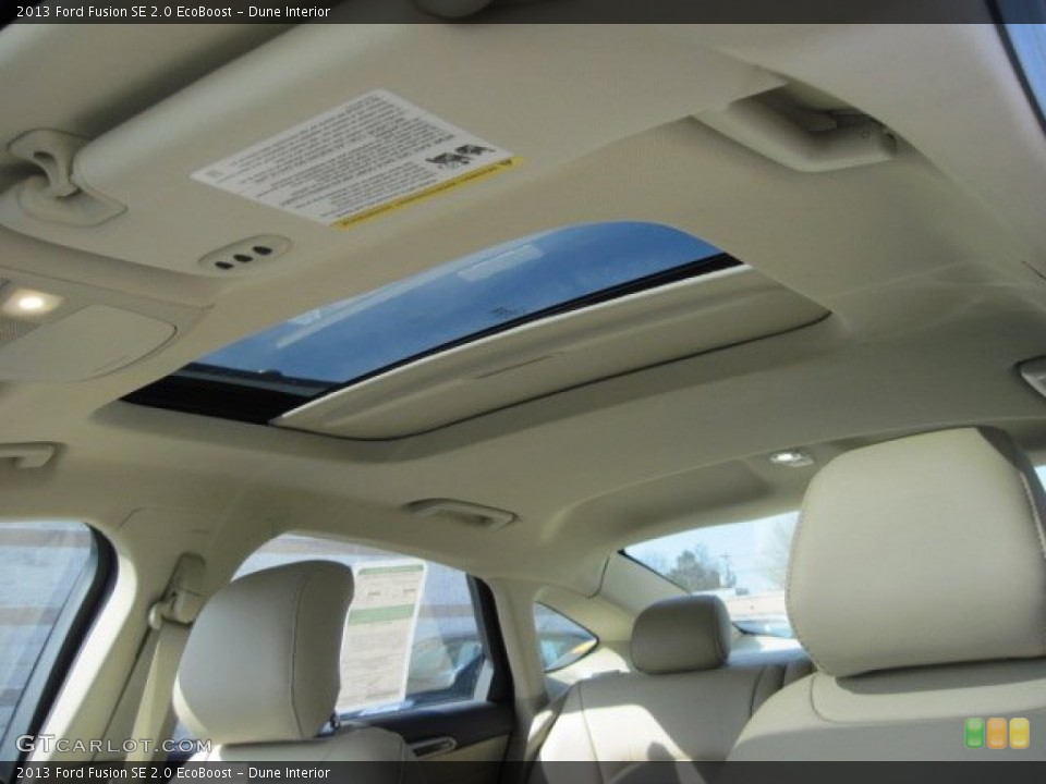 Dune Interior Sunroof for the 2013 Ford Fusion SE 2.0 EcoBoost #78026576