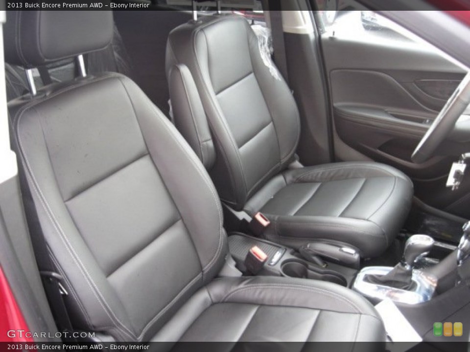 Ebony Interior Photo for the 2013 Buick Encore Premium AWD #78026607