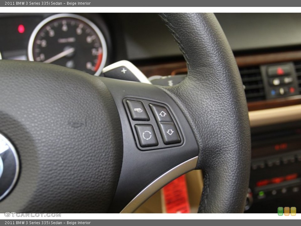 Beige Interior Controls for the 2011 BMW 3 Series 335i Sedan #78026643