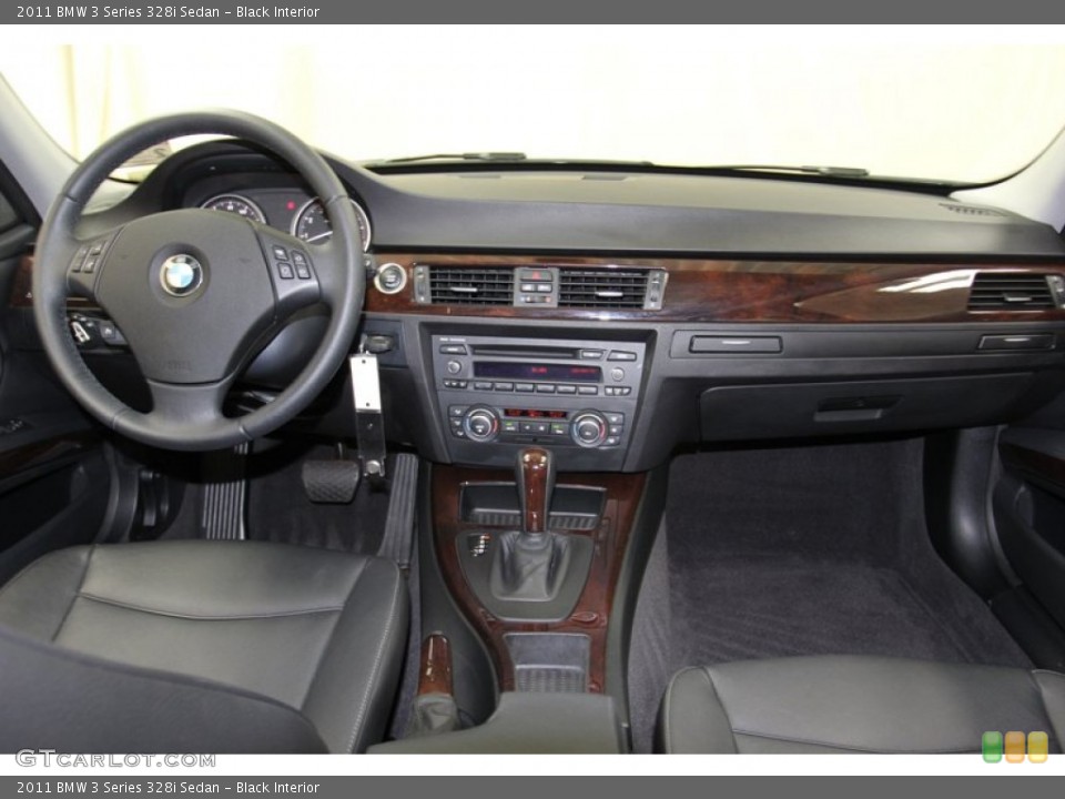 Black Interior Dashboard for the 2011 BMW 3 Series 328i Sedan #78027138